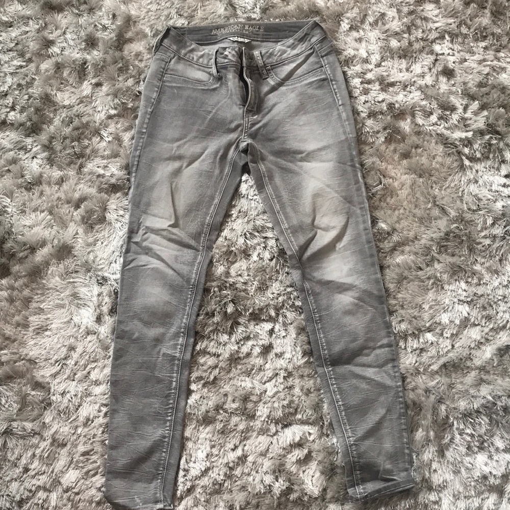 Grey wash jeans